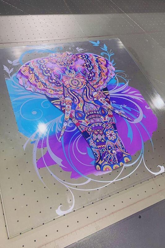 In UV